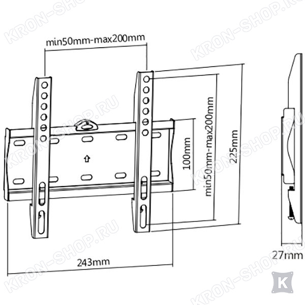 Кронштейн Ultramounts UM804F
