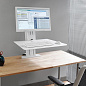 Рабочее место Ergotron 33-415-062, WorkFit-SR, Monitor Sit-Stand Desktop Workstation