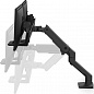 Кронштейн Ergotron 45-476-224 HX Desk Mount Dual Monitor Arm, чёрный