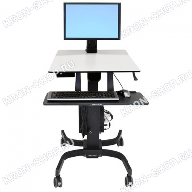 Рабочее место Ergotron 24-215-085, WorkFit-C, Single LD Sit-Stand