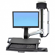 Рабочее место Ergotron 45-272-026, Style View Sit-Stand Combo System with Worksurface