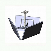 Кронштейн ARTKRON Triangle B55 (чёрный)