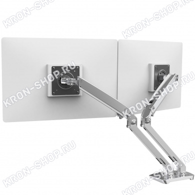 Кронштейн Ergotron 45-496-026, MXV Desk Dual Monitor Arm