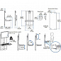 Рабочее место Ergotron 60-593-195, StyleView Vertical Lift, High Traffic Area, black