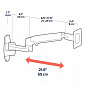Кронштейн Ergotron 45-243-216, LX Wall Mount