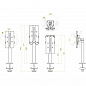 Кронштейн ErgoFount BTFS6-100G