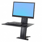 Рабочее место Ergotron 33-415-085, WorkFit-SR, Monitor Sit-Stand Desktop Workstation