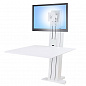 Рабочее место Ergotron 33-415-062, WorkFit-SR, Monitor Sit-Stand Desktop Workstation