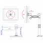 Кронштейн Kromax Office-1