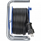 Удлинитель на катушке Brennenstuhl (3 розетки, 2 USB, 15 м, синий), 1079180600