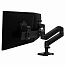 Кронштейн Ergotron 45-684-292, LX Desk Dual Direct Arm, чёрный