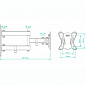Кронштейн Onkron NP15