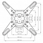 Кронштейн Kromax Atlantis-45 (белый)