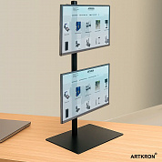 Кронштейн для 2-х мониторов ARTKRON V12M