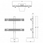 Кронштейн ErgoFount RSST-8040/4