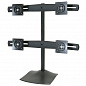 Кронштейн Ergotron 33-324-200, DS100 Quad-Monitor Desk Stand, двухрядный