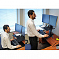 Рабочее место Ergotron 33-341-200, WorkFit-S, Dual HD Sit-Stand Workstation