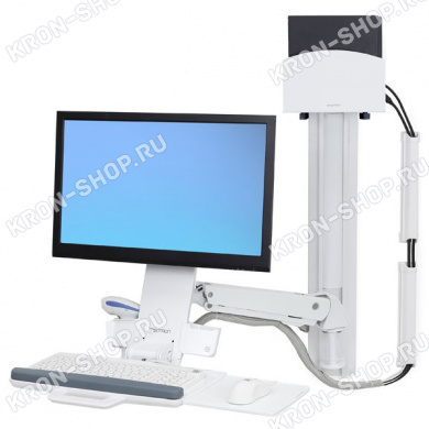 Рабочее место Ergotron 45-273-216, Style View Sit-Stand Combo System