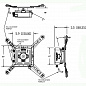 Кронштейн Wize Pro PR3-B (чёрный)