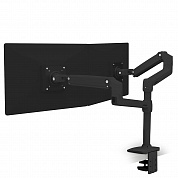 Кронштейн Ergotron 45-492-224, LX Dual Stacking Arm, чёрный