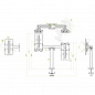 Кронштейн ErgoFount BTFS6-201DG