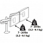 Кронштейн Ergotron 45-549-026, LX Dual Stacking Arm, Tall Pole