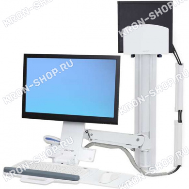 Рабочее место Ergotron 45-271-216, Style View Sit-Stand Combo System