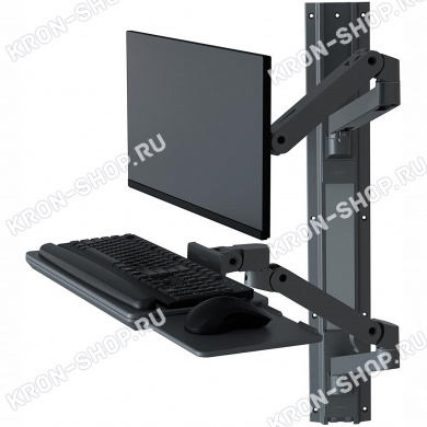 Рабочее место Ergotron 45-696-293, LX Pro Wall Mount System