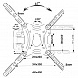 Кронштейн Electriclight КБ-01-86 (чёрный)