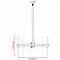 Кронштейн Uniteki LCD4146W (белый)