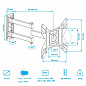 Кронштейн Arm-Media LCD-205 (чёрный)