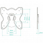 Кронштейн Onkron Basic M1S