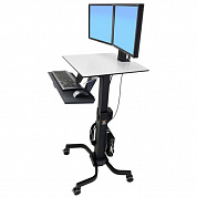 Рабочее место Ergotron 24-214-085, WorkFit-C, Dual Sit-Stand