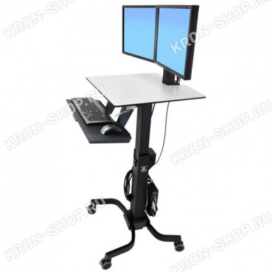 Рабочее место Ergotron 24-214-085, WorkFit-C, Dual Sit-Stand