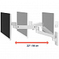 Кронштейн Ergotron 45-683-290, LX Pro Wall Monitor Arm, белый