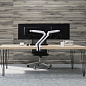 Кронштейн Ergotron 45-496-216, MXV Desk Dual Monitor Arm