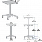 Рабочее место Ergotron 24-547-003, LearnFit Sit-Stand Desk