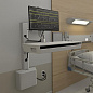 Кронштейн Ergotron 45-622-251, CareFit Combo Arm with Worksurface