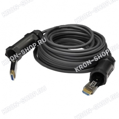 Кабель HDMI-HDMI Qtex HFOC-100A-10 (10 м)