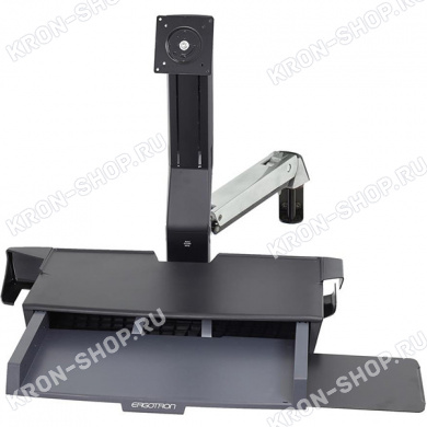 Рабочее место Ergotron 45-260-026, Style View Sit-Stand Combo System with Worksurface
