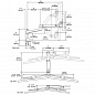 Кронштейн Ergotron 45-489-224, LX Desk Dual Direct Arm, чёрный