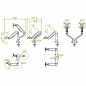 Кронштейн ErgoFount BMMC-02CU