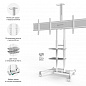 Стойка Onkron TS1881DVW (белая)