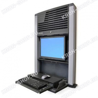 Рабочее место Ergotron 60-610-060, StyleView Sit-Stand Enclosure, black