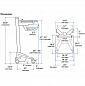 Рабочее место Ergotron SV41-6100-0, StyleView Laptop Cart