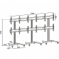 Стойка для видеостены 2MVESA Panorama 600 (PNM-0600-B)
