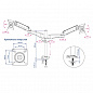 Кронштейн Kromax Office-12