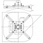 Кронштейн Wize Pro PR2-UNV-B (чёрный)