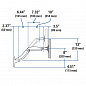 Кронштейн Ergotron 45-228-026, MX Wall Mount LCD Arm