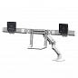 Кронштейн Ergotron 45-476-216, HX Desk Dual Monitor Arm, белый